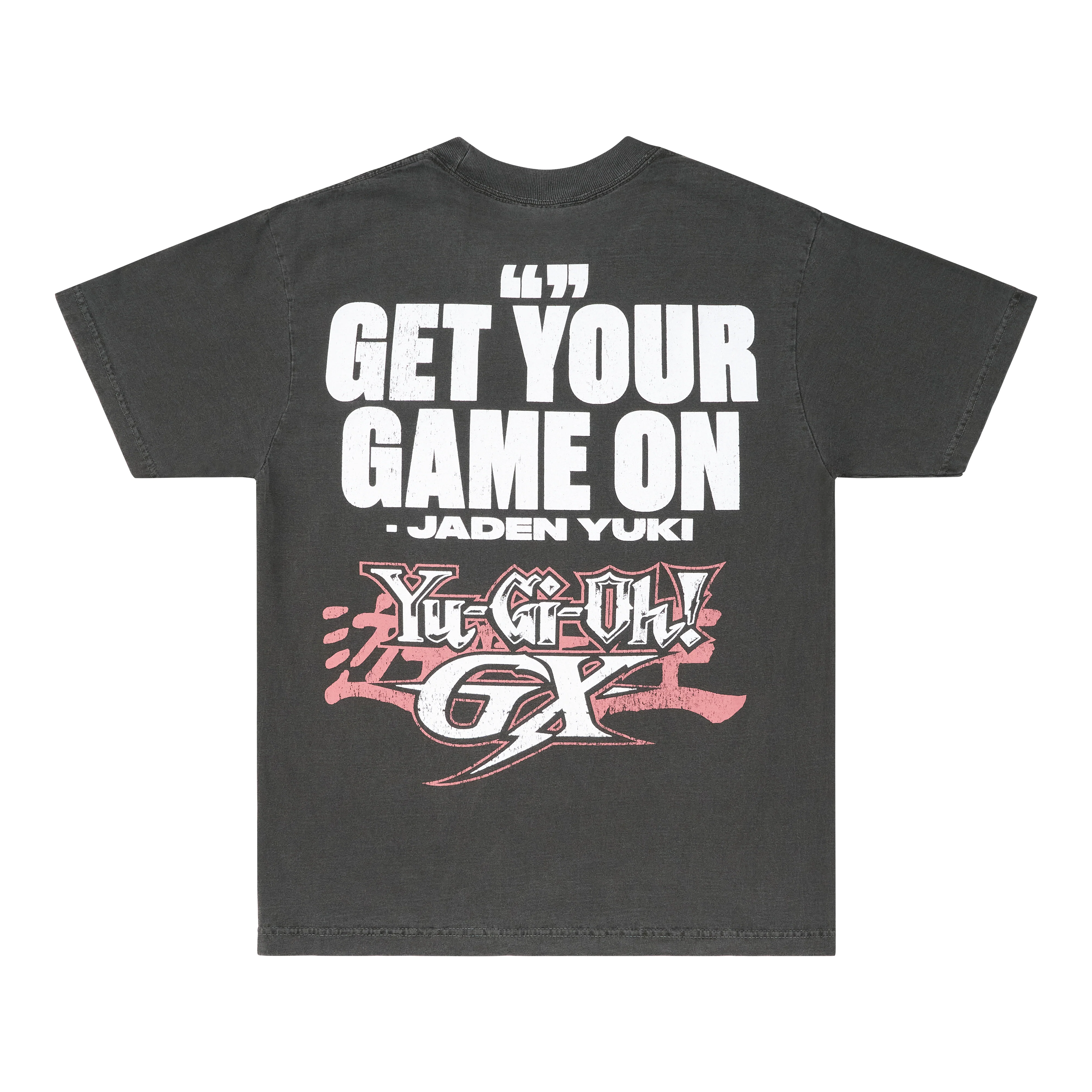 YUGIOH JADEN VINTAGE SHIRT (VINTAGE BLACK) - Image 2