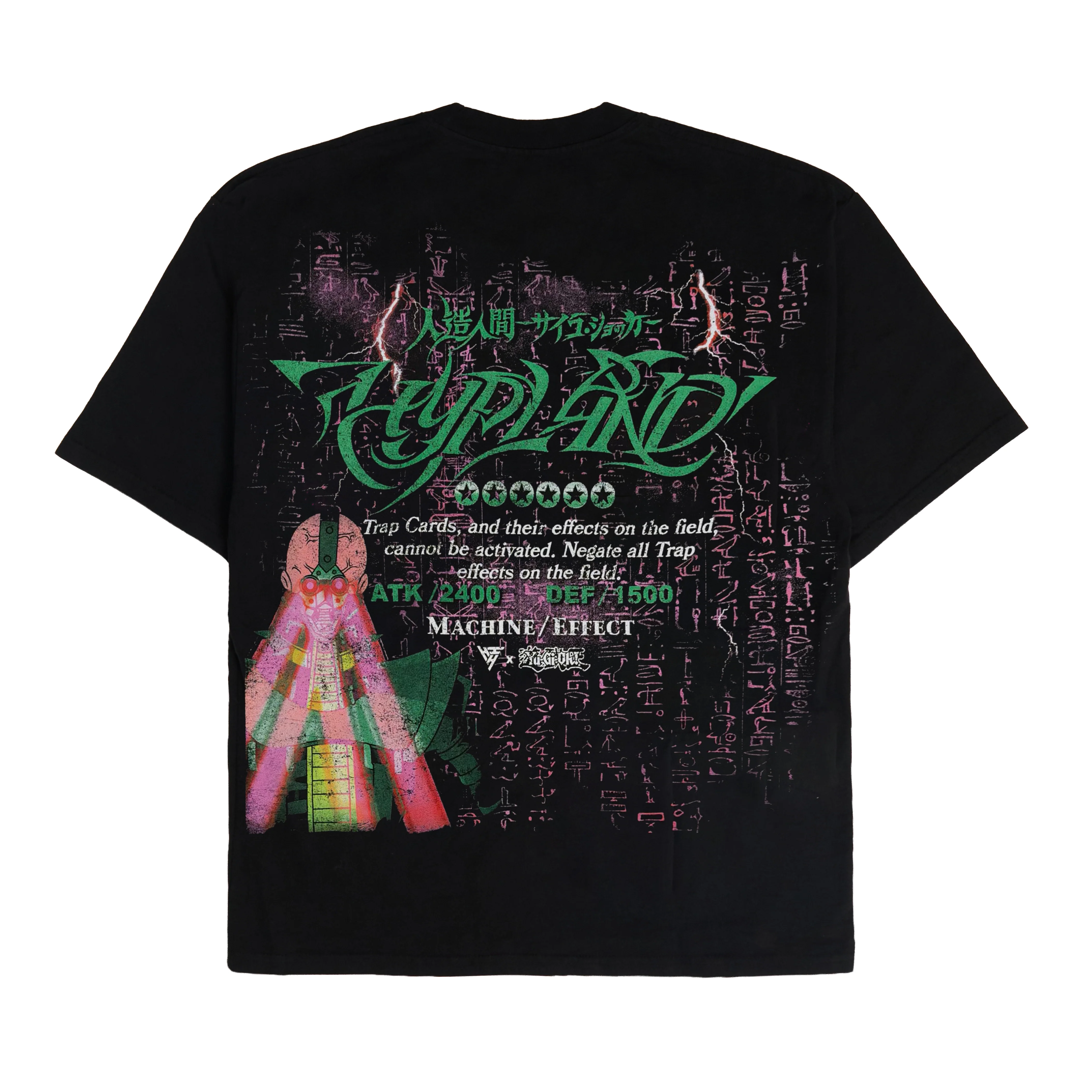 YUGIOH JINZO JUMBO PRINT SHIRT (BLACK) - Image 2
