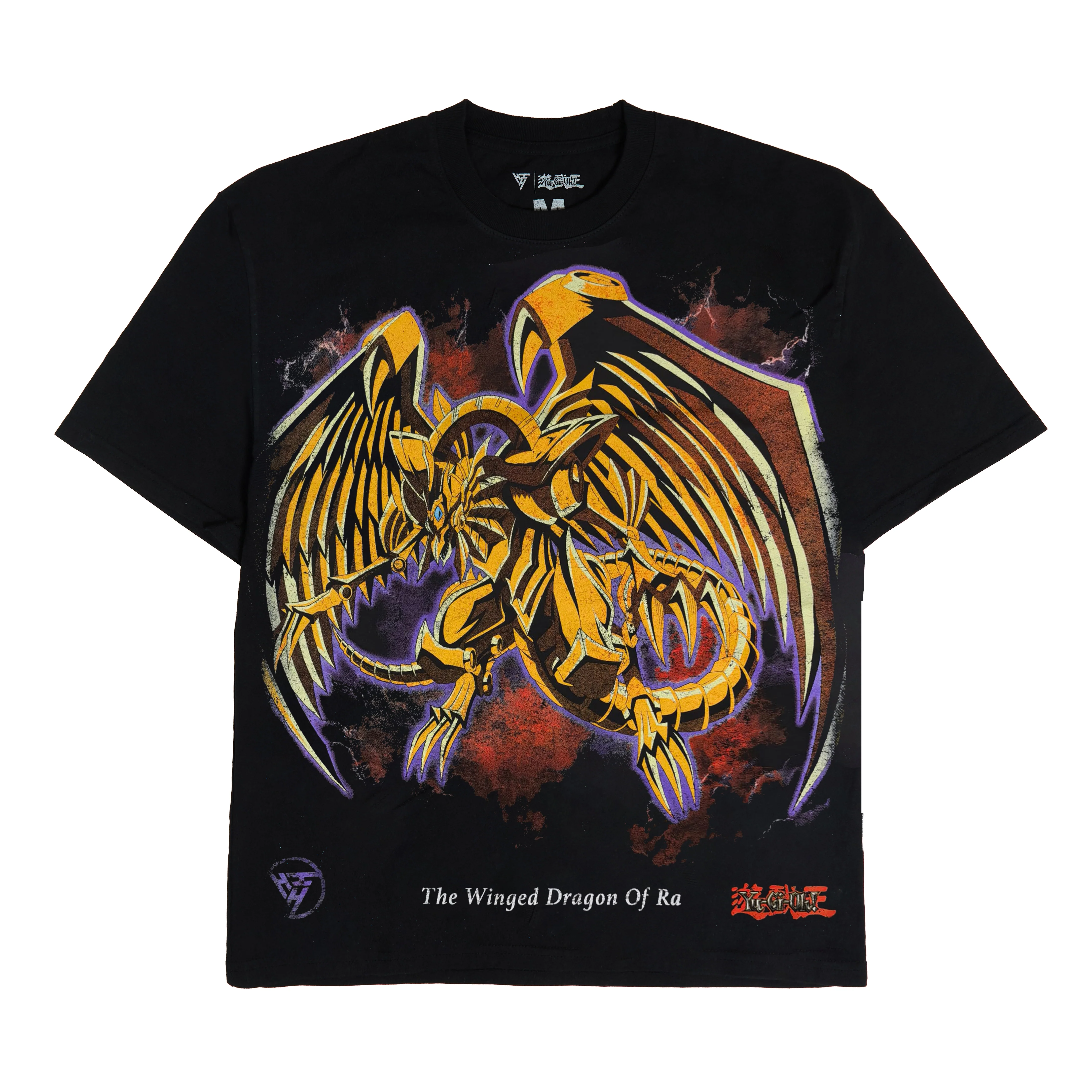 YUGIOH RA JUMBO PRINT SHIRT (BLACK)