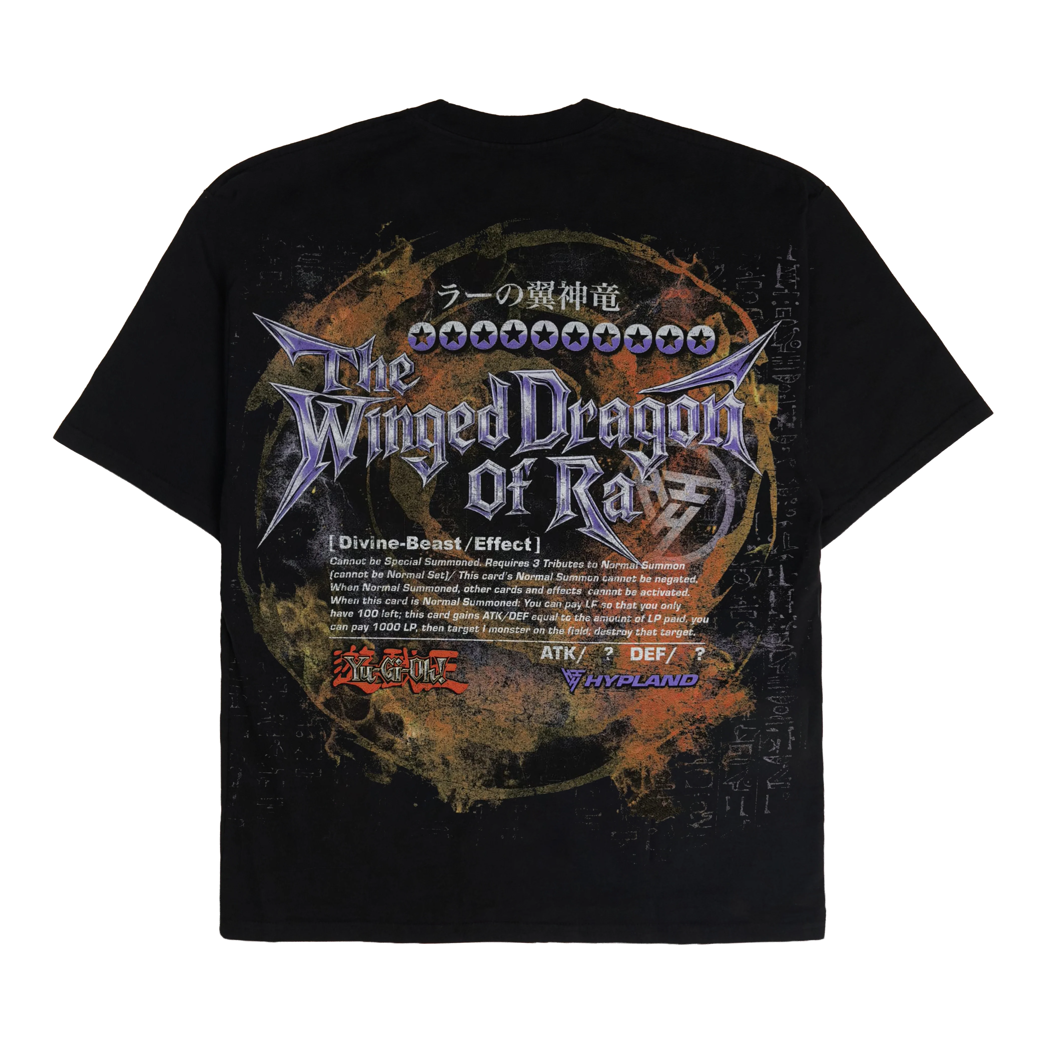 YUGIOH RA JUMBO PRINT SHIRT (BLACK) - Image 2