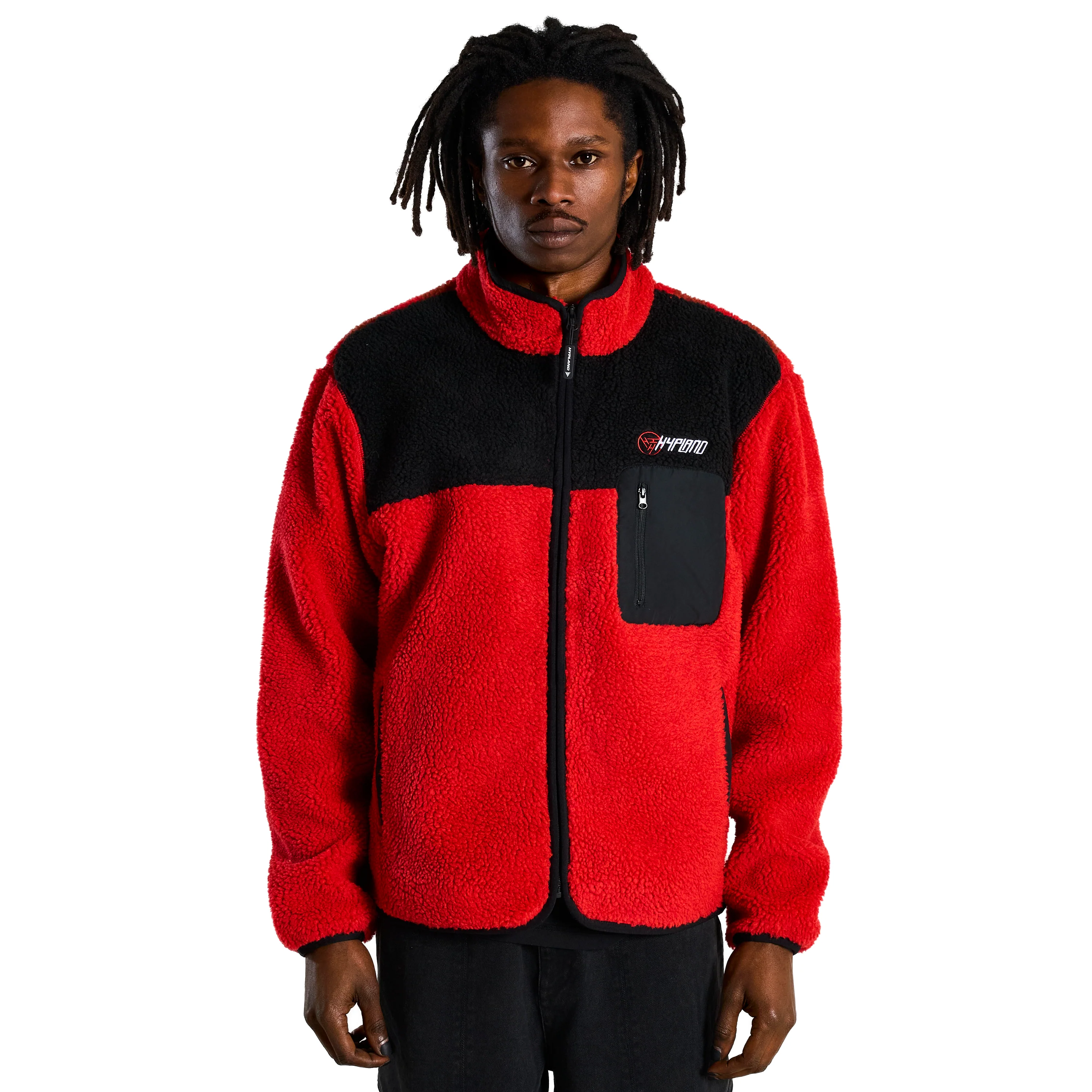 YUGIOH SLIFER SHERPA JACKET (RED) - Image 4