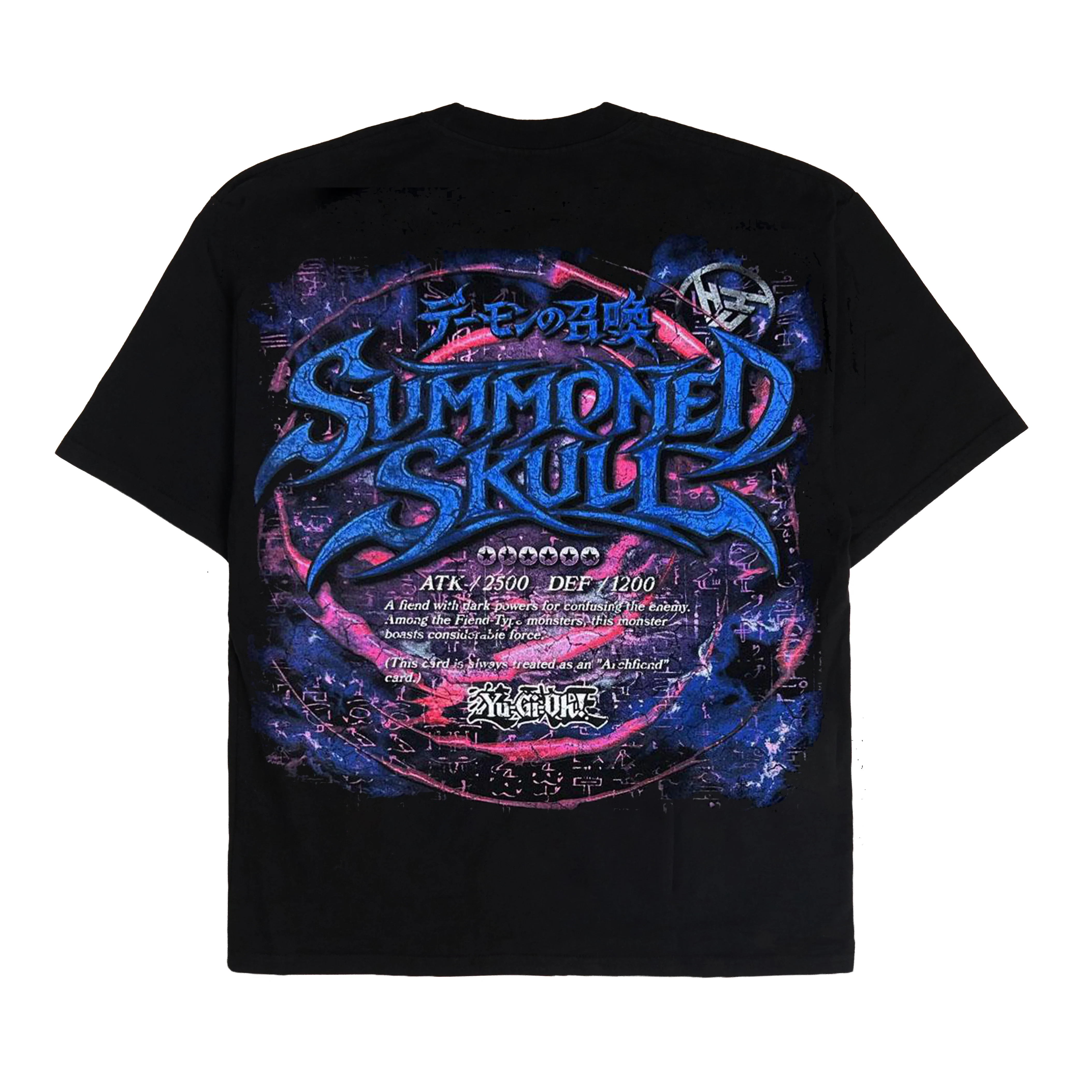YUGIOH SUMMONED SKULL JUMBO PRINT SHIRT (BLACK) - Image 2
