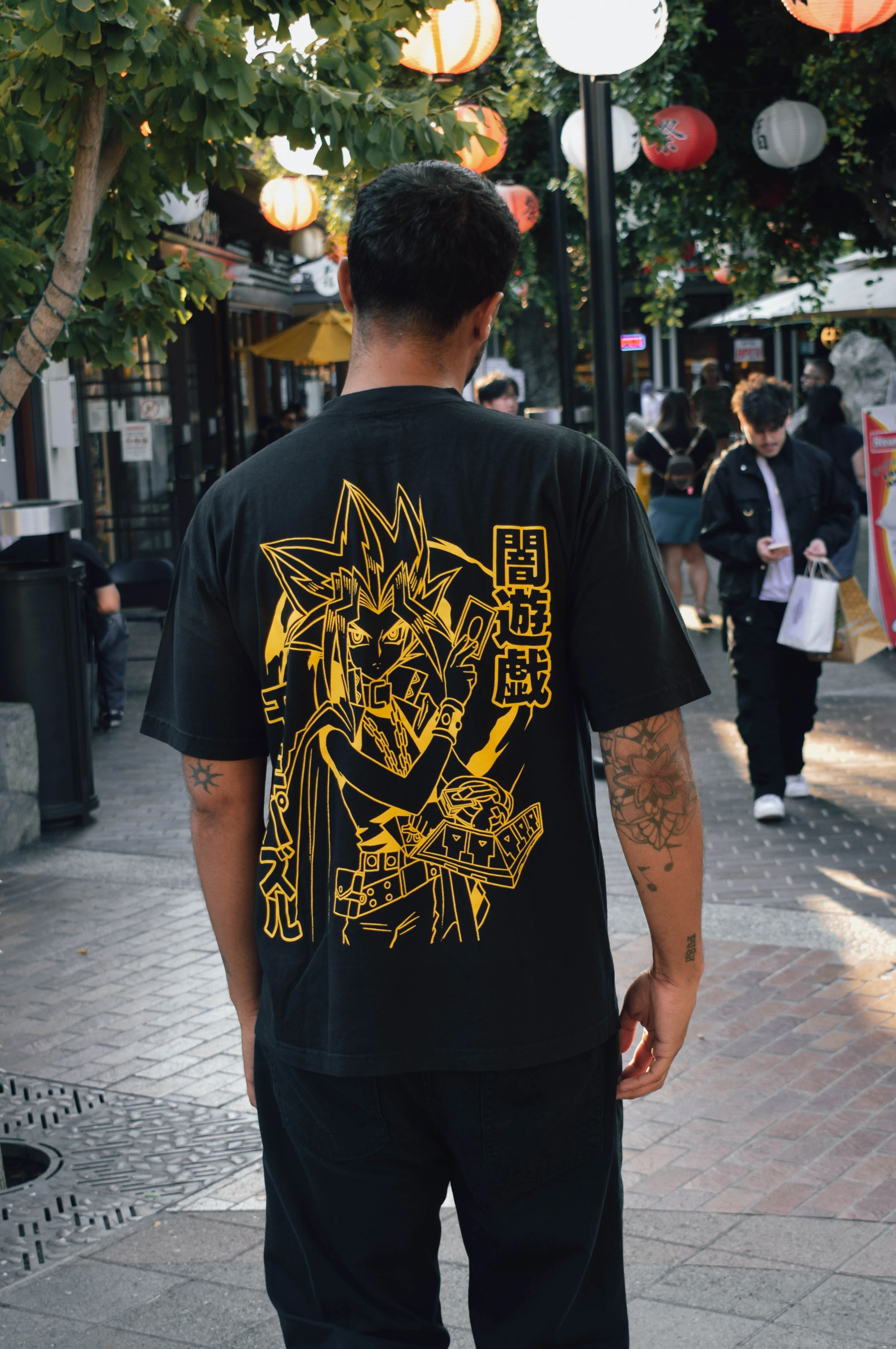 YUGIOH YUGI SHIRT (BLACK) - Image 4